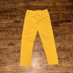 Mustard yellow leggings carters 4t